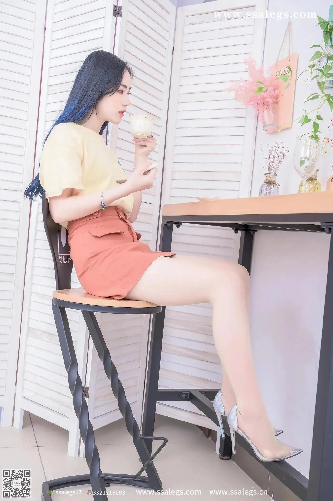 [SSA丝社]超清写真 NO.355 茵茵第一次见面请多多关照 [85P]插图1